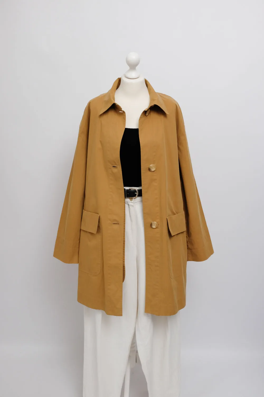 VEST VINTAGE BEIGE MAC TRENCH COAT