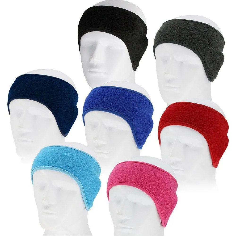 Windproof Fleece Cycling Ear Warmers Muffs Headband for Men and Women Winter Running Yoga Skiing Workout