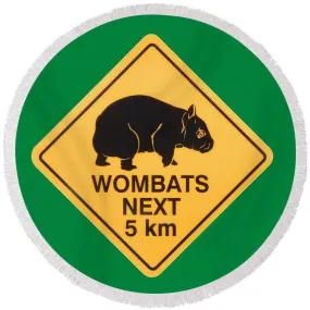 Wombats Road Sign - Baby Size 40"