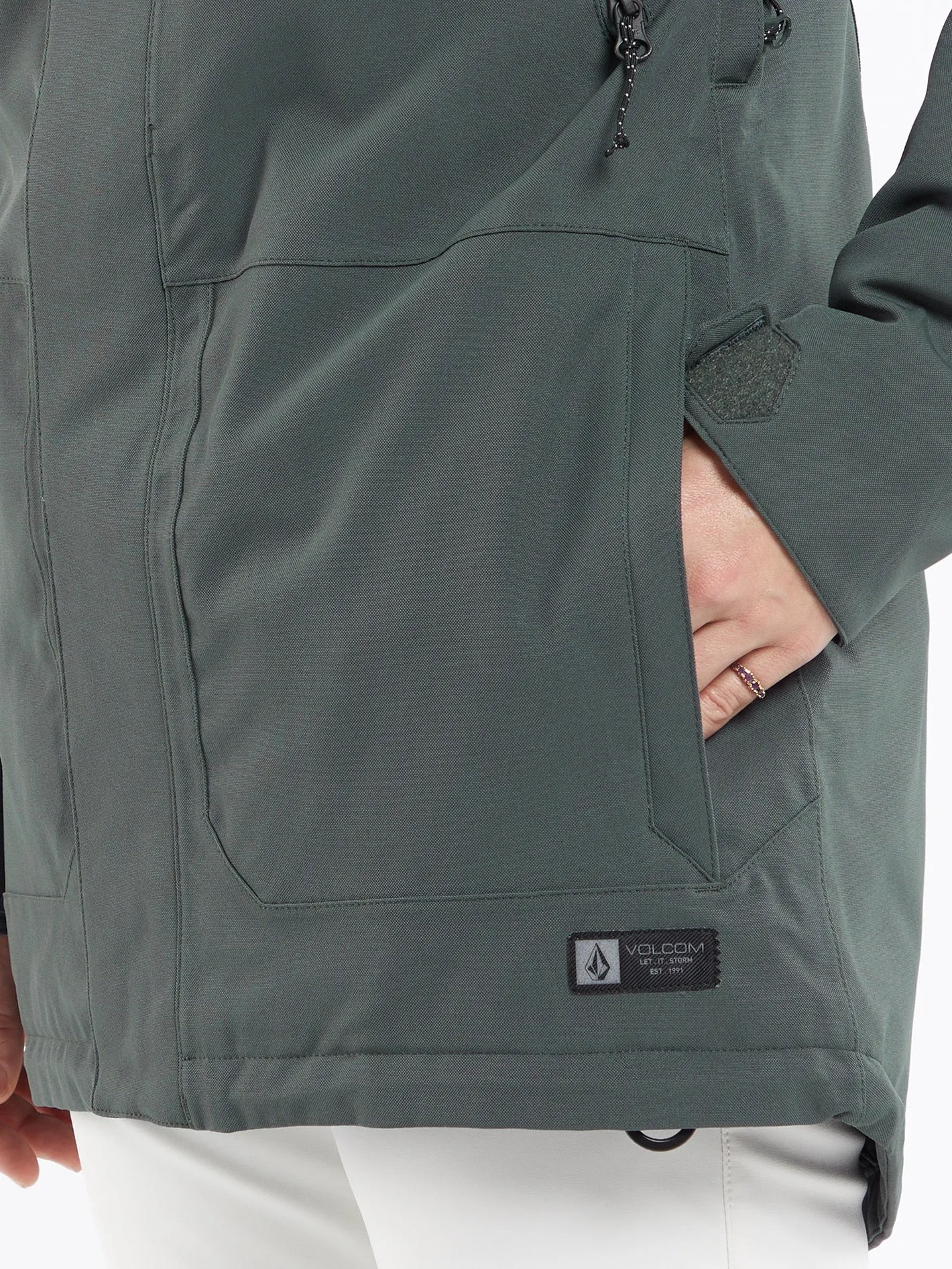 Womens Shadow Insulated Jacket - Eucalyptus