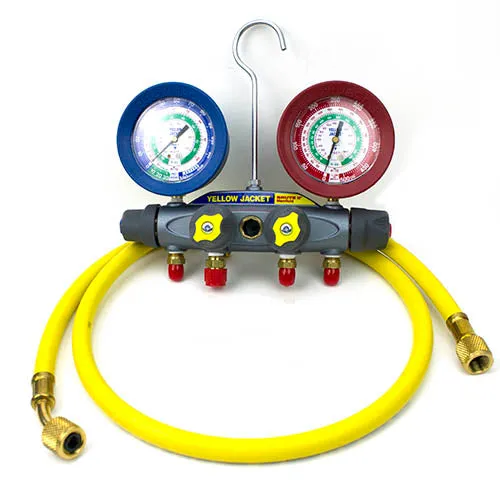 Yellow Jacket 46022 Brute II 4-Valve Manifolds